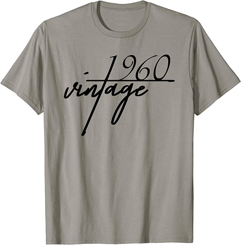 60th Birthday Gift Idea. Vintage 1960 T-Shirt