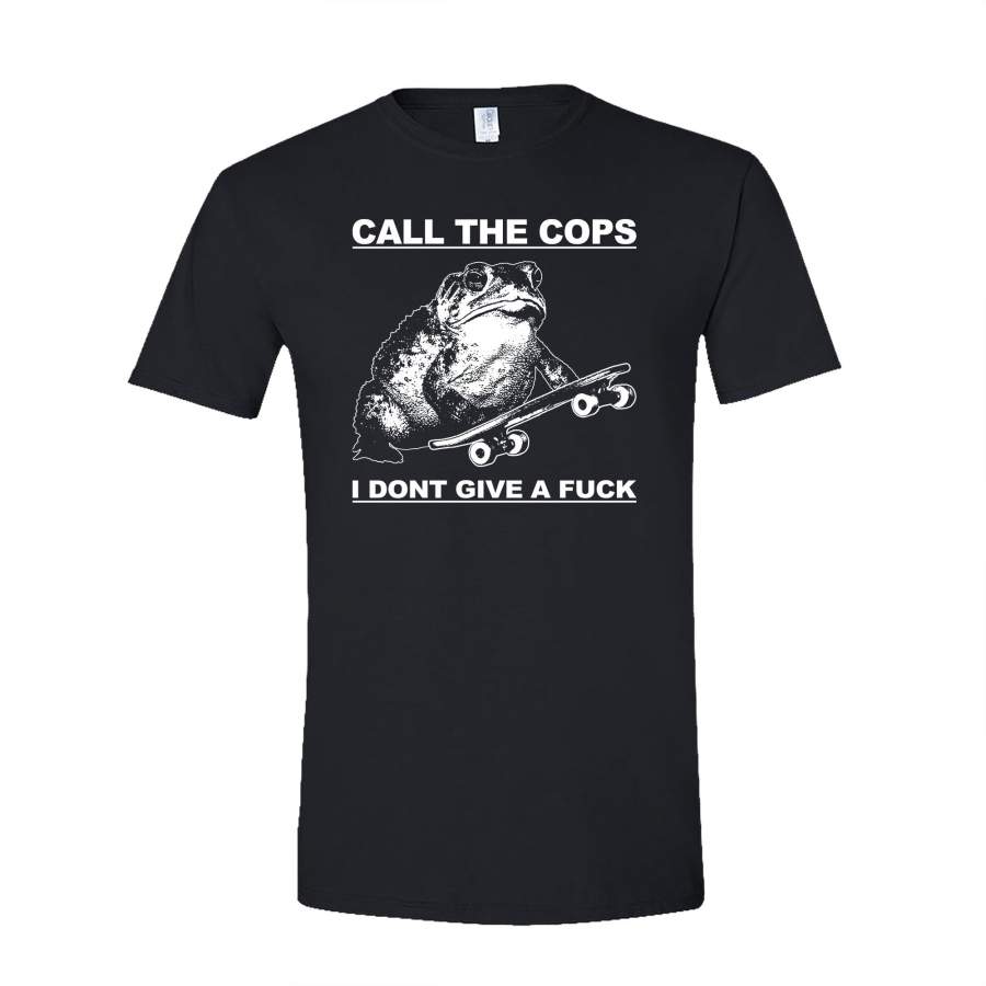 CALL THE COPS Frog T-Shirt