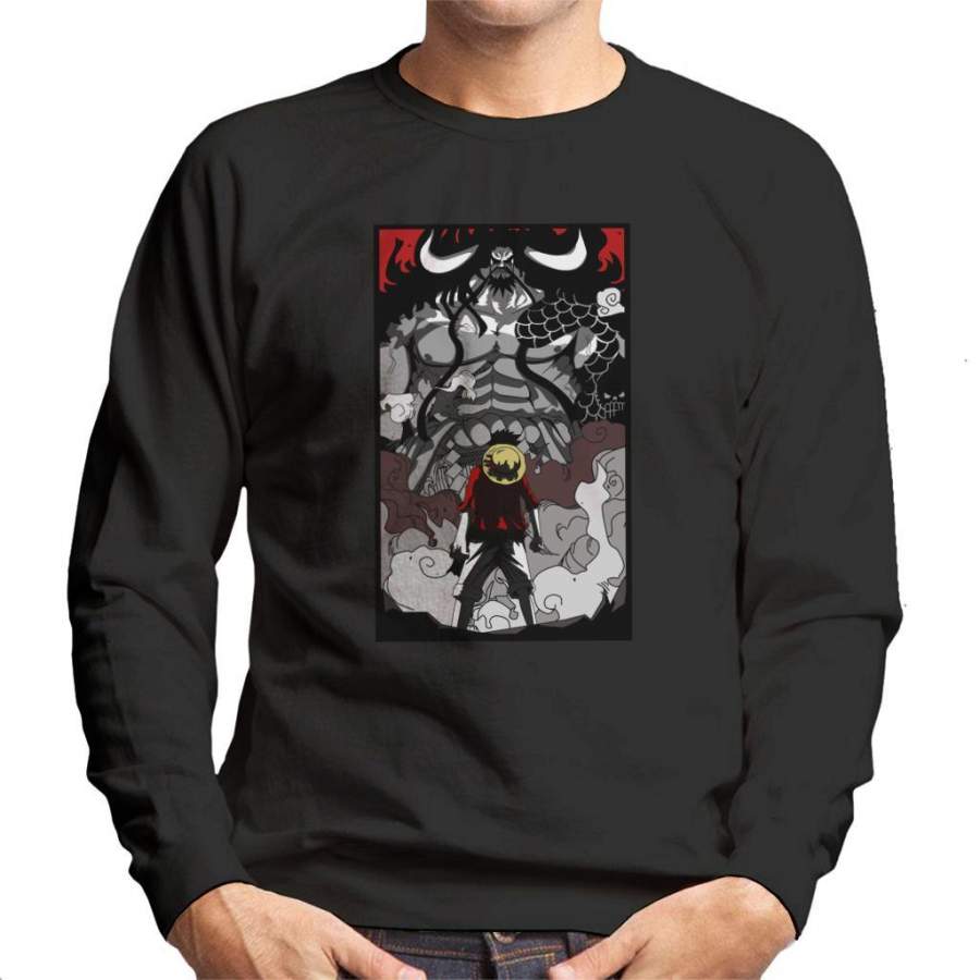 One Piece Luffy Vs Keido Men’s Sweatshirt