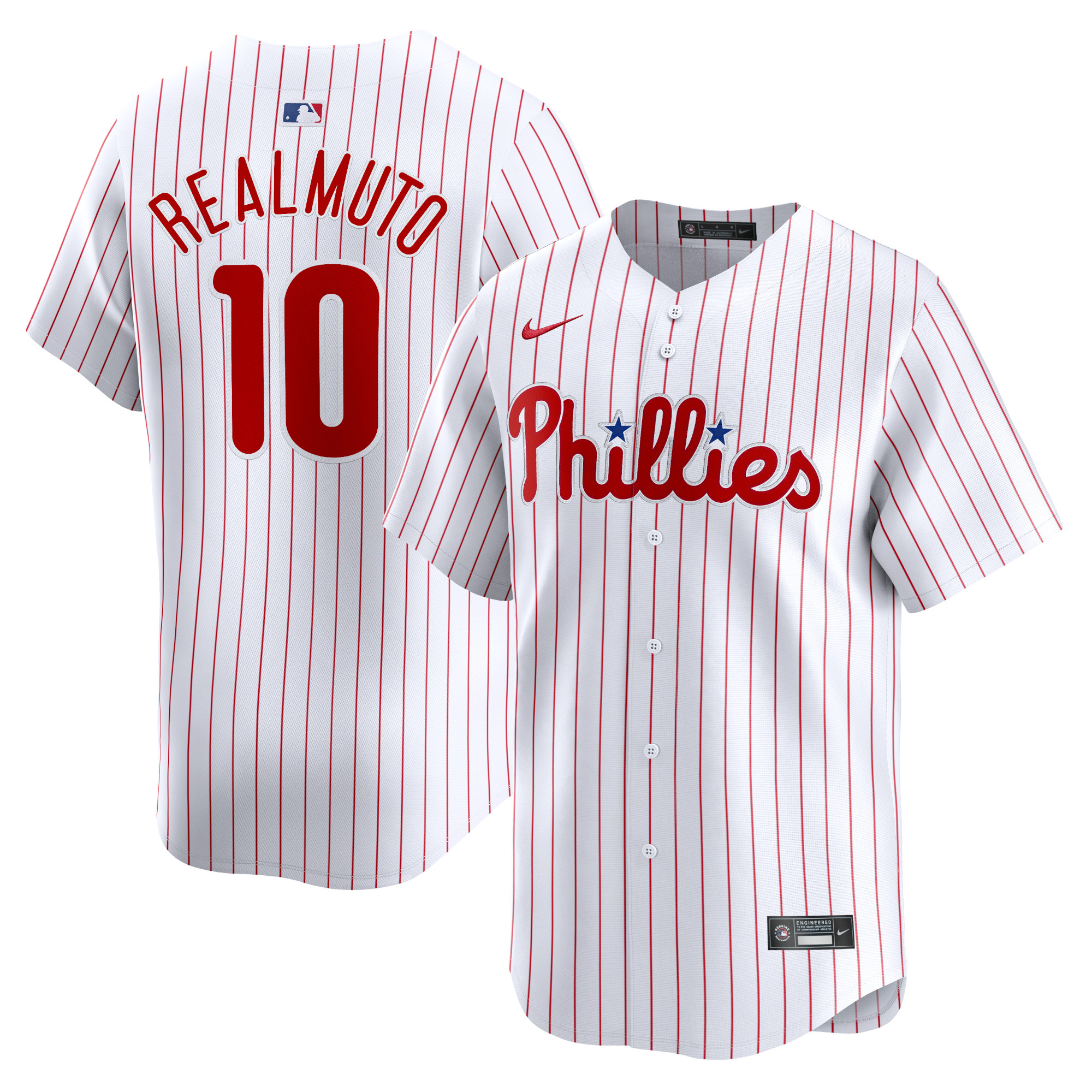 J.T. Realmuto Philadelphia Phillies Home Limited Player Jersey – White