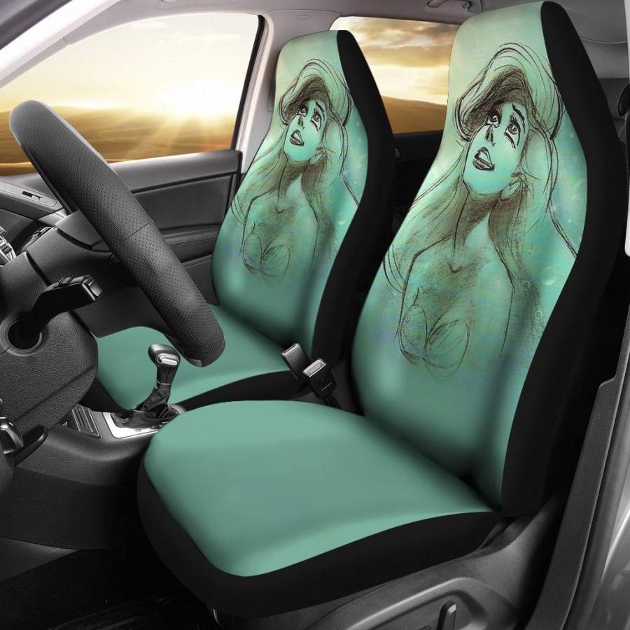 Ariel Draw Art Car Seat Covers