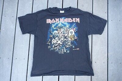 Vintage Iron Maiden Best Of The Beast T Shirt Sz L Metal Band Tour Concert 1894