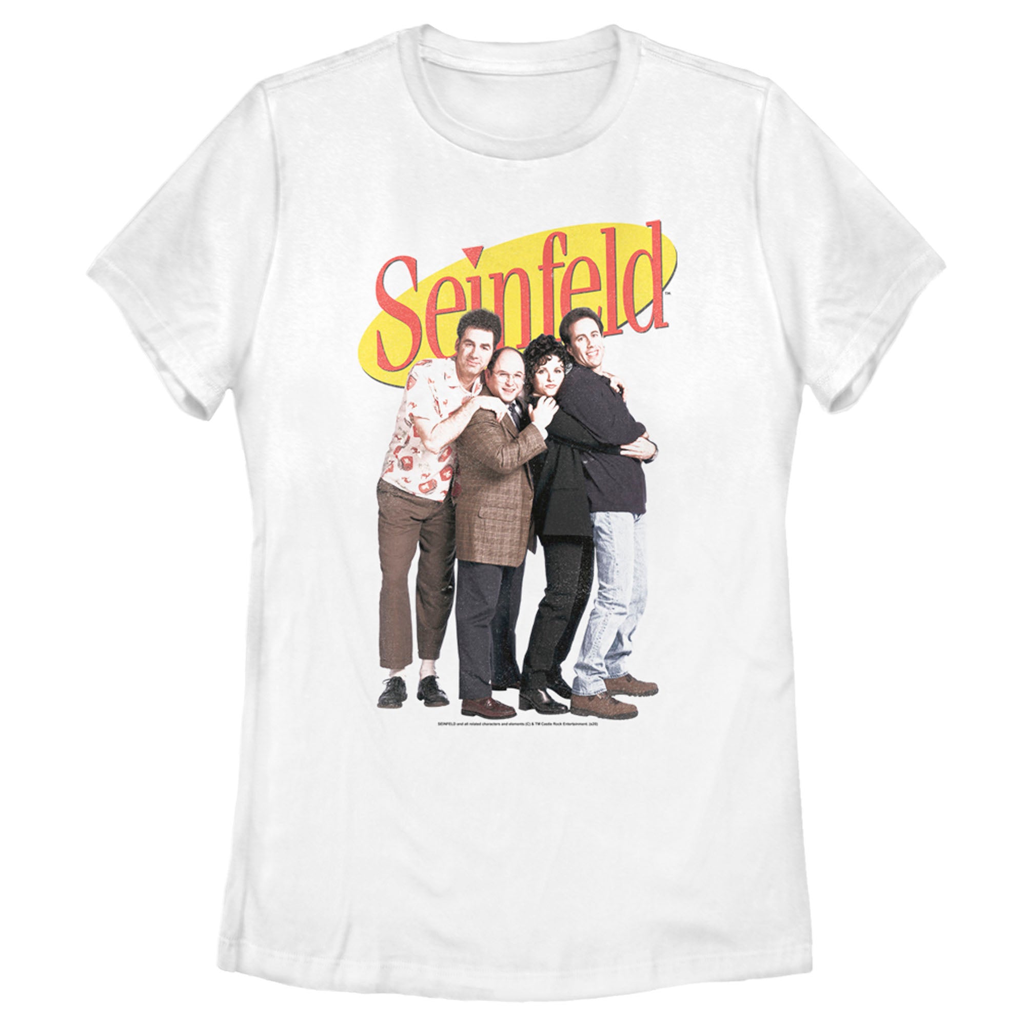 Seinfeld Women’S Classic Group Photo  T-Shirt