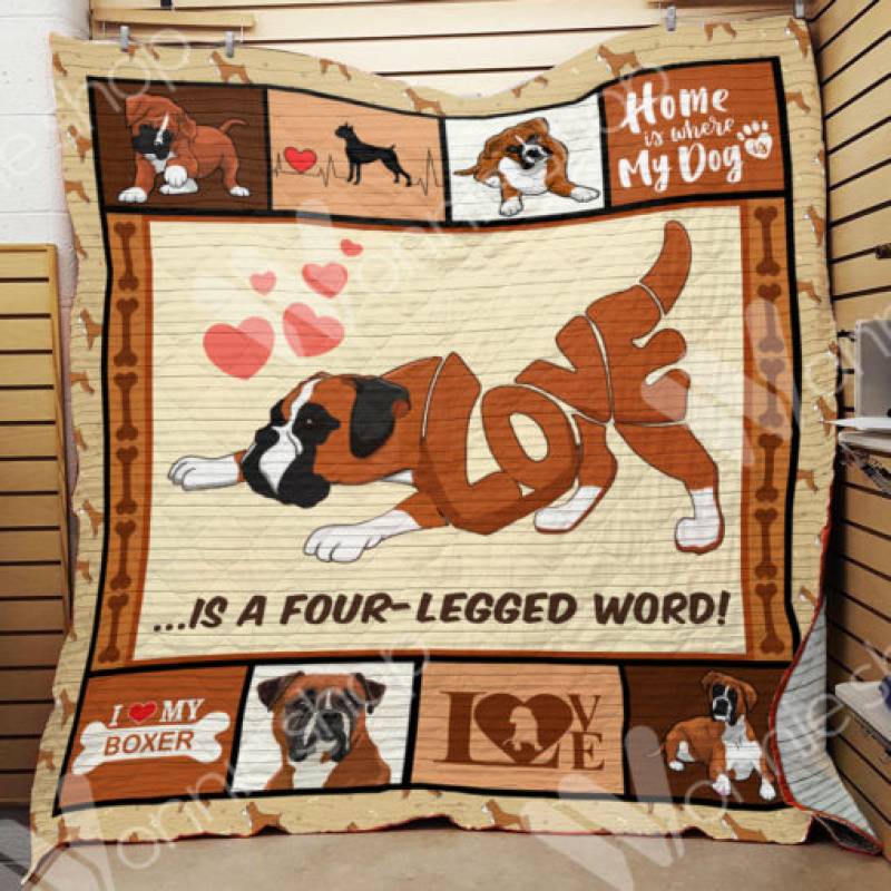 Boxer Dog Blanket NOV1301 85O34