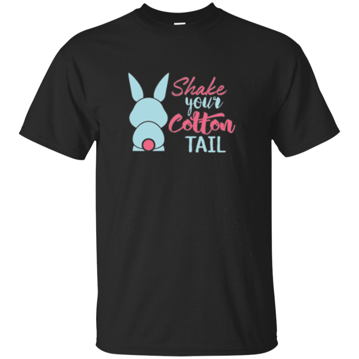 Shake Your Cotton Tail – Cute Bunny Funny Easter Ls Shirt