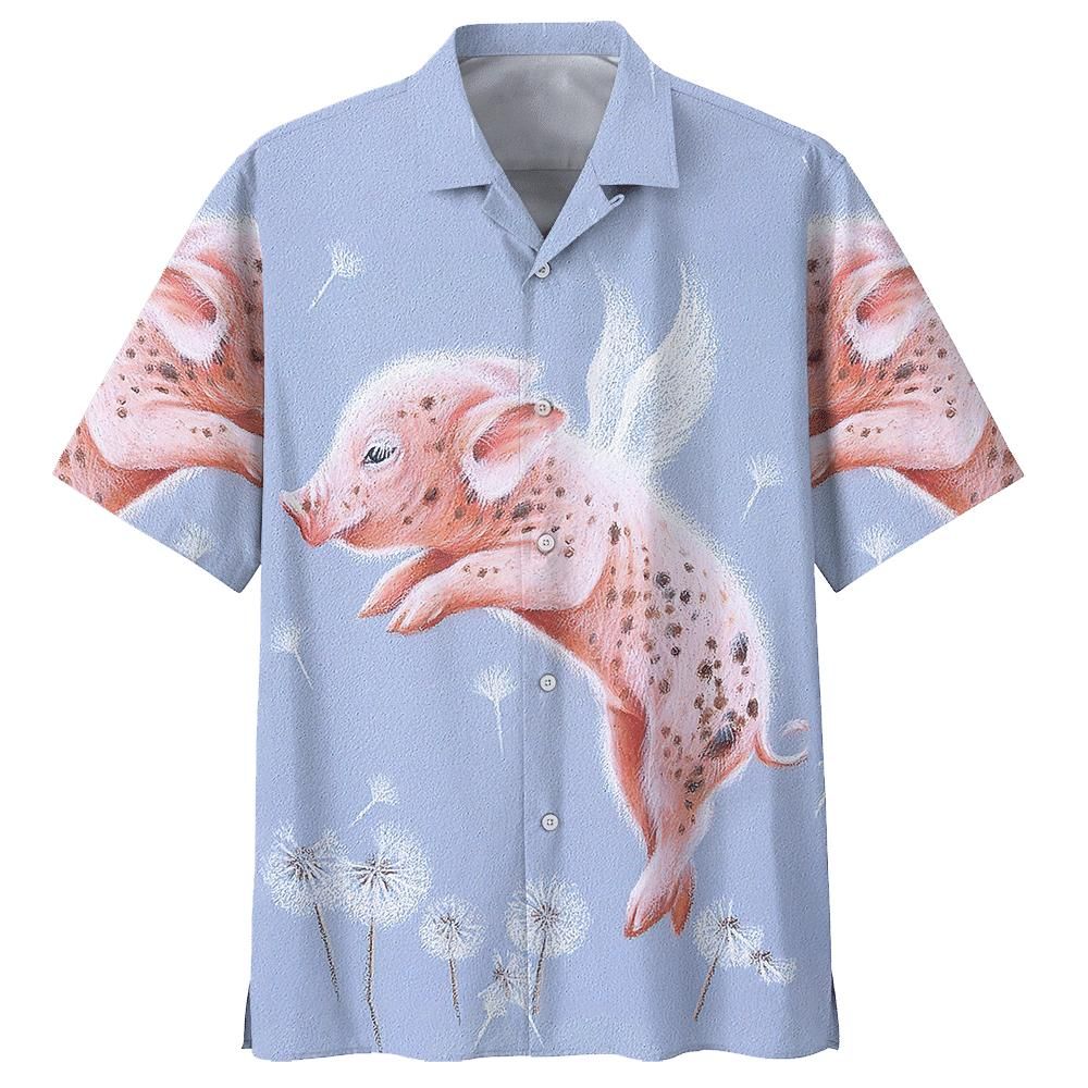 Pig Aloha Hawaii Shirt Colorful Short Sleeve Summer Beach Casual For Men And Women Ha38544