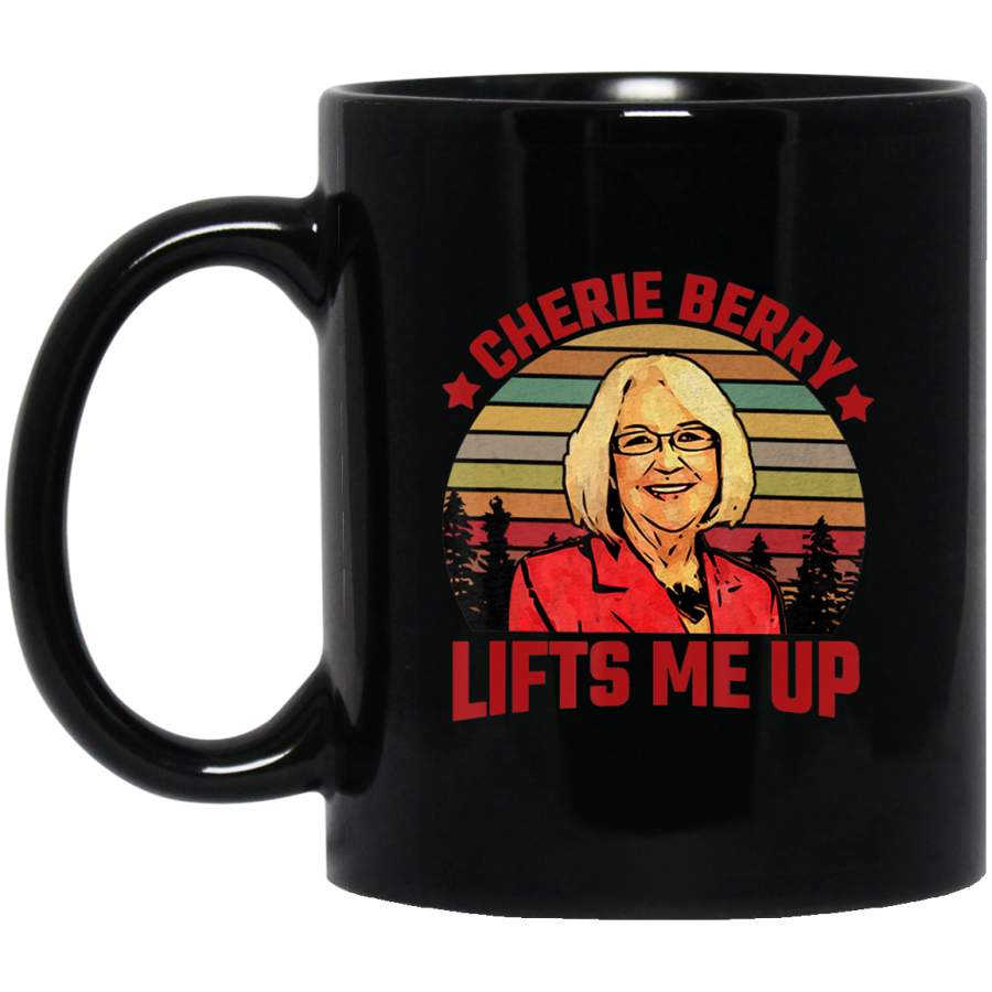 Vintage Cherie Berry Lifts Me Up Coffee Mug