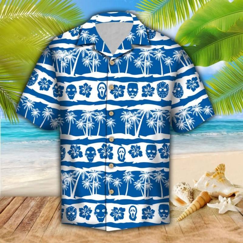 Horror Faces Hawaiian Shirt Ha106547