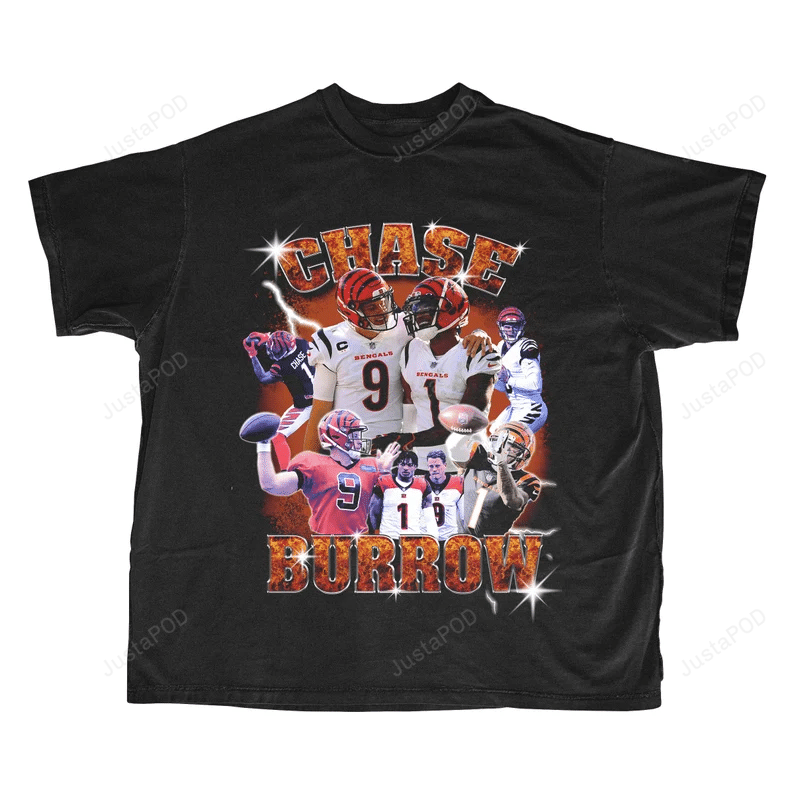 Joe Burrow Ja’Marr Chase Shirt, Cincinnati Bengals Super Bowl Shirt, Joe Burrow Unisex Shirt, Joe Burrow Vintage Style Shirt, Jeaux Burreaux Gifts For Fans