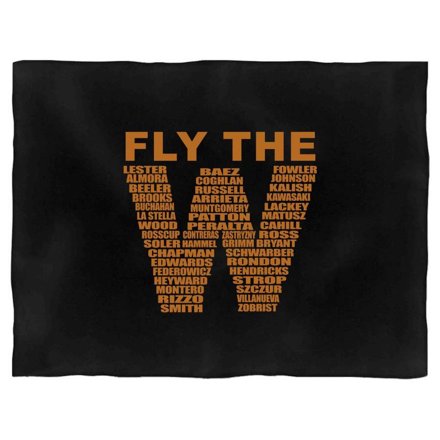 Chicago Cubs Fly The W.GTT Blanket