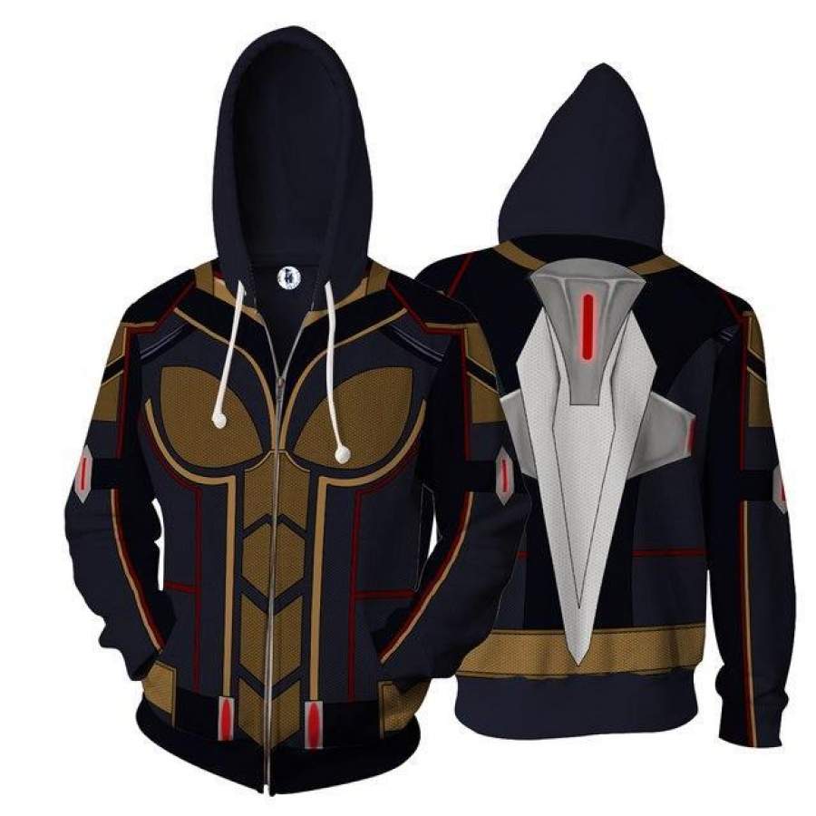 The Wasp Cosplay Zip Up All-over print unisex pullover hoodie  66 Style