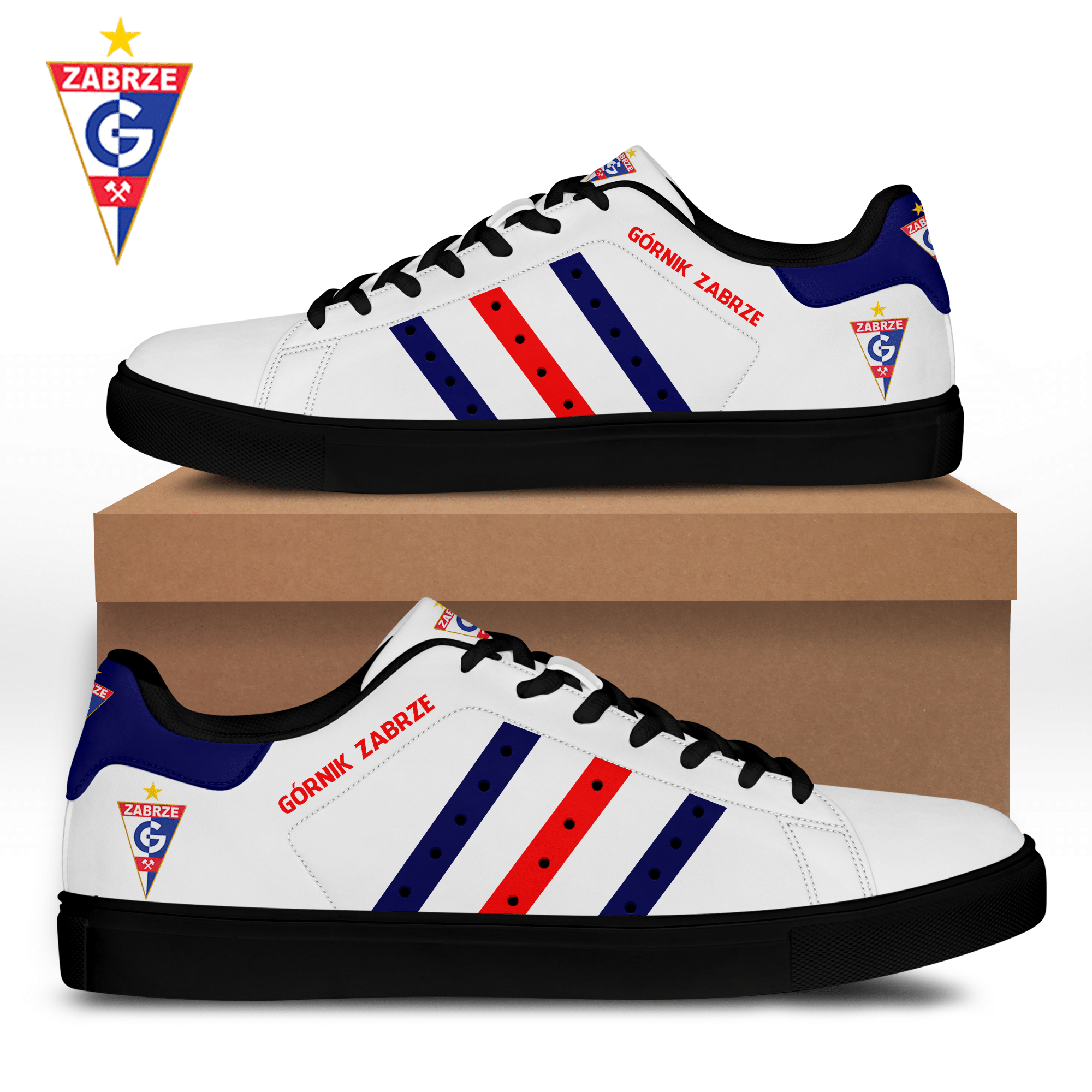 Górnik Zabrze Leather Low Top Shoes V2