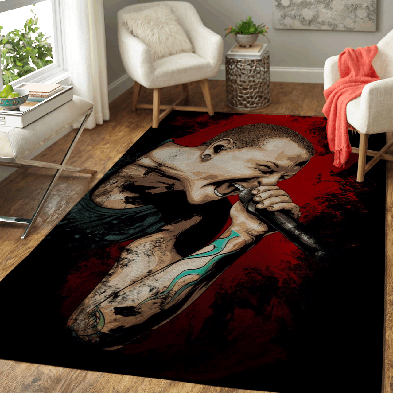 Chester – Music Art For Fans Area Rug Carpet