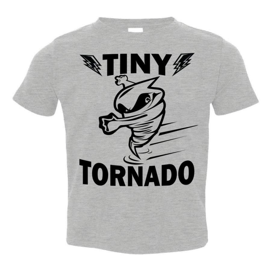 Tiny Tornado Funny Kids Shirts