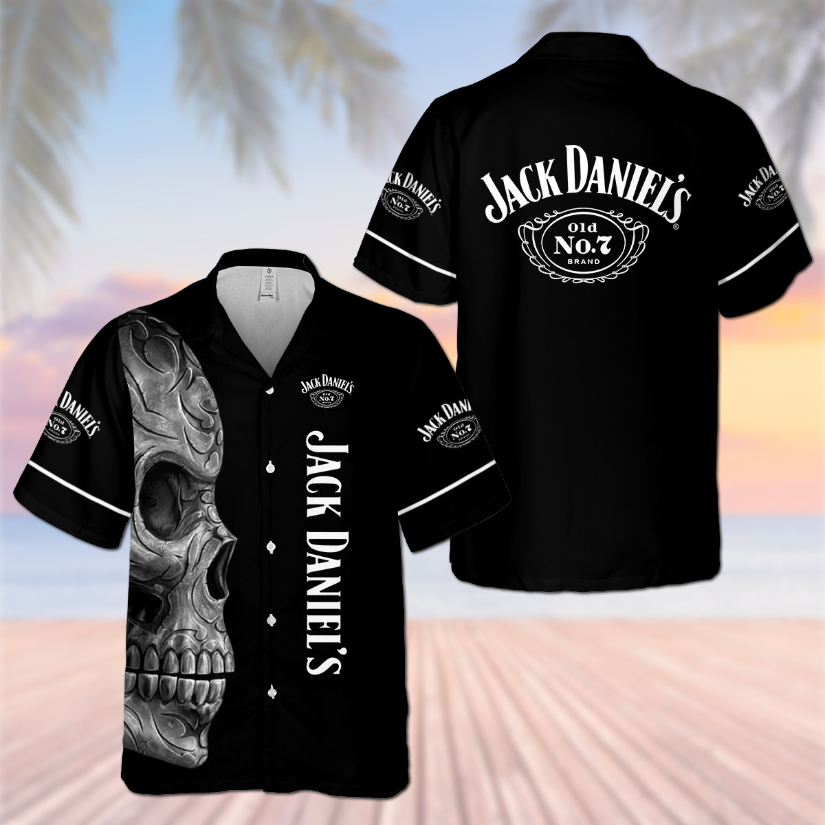 Jd Skull Hawaii Shirt Ha99895