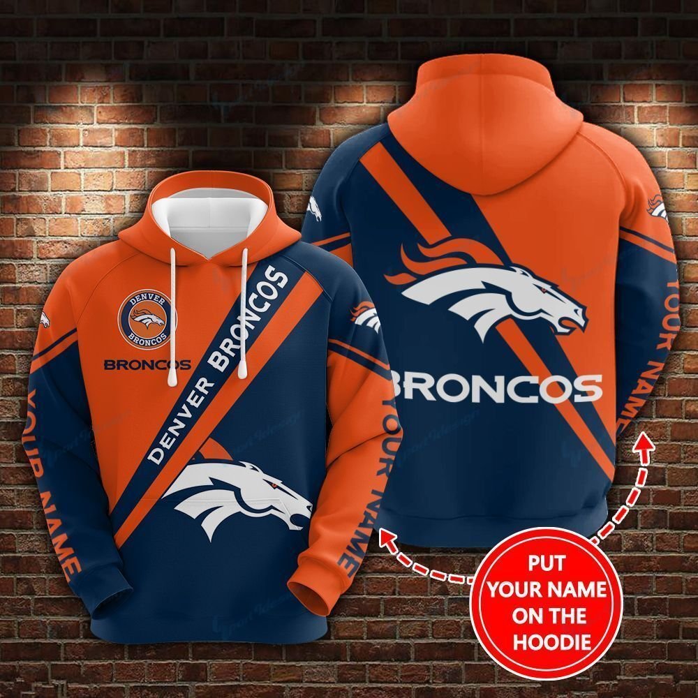 Denver Broncos Personalized Hoodie 552