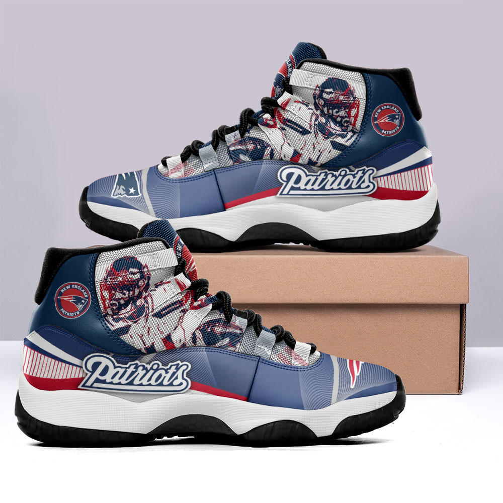 New England Patriots Ajd11 Sneakers Bg29