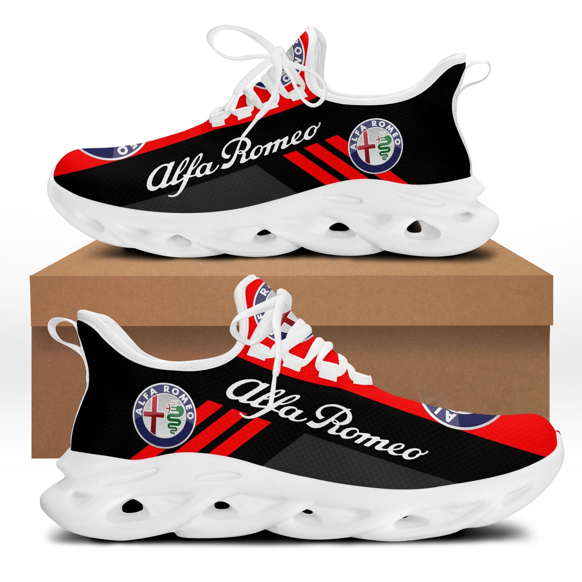 Alfa Romeo TTT-HL BS Running Shoes Ver 1 (Red) – Ride Clothing Shop
