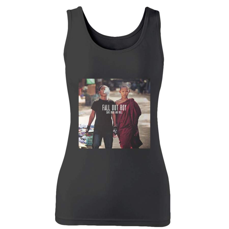 Fall Out Boy Eagle Save Rock And Roll Woman’s Tank Top