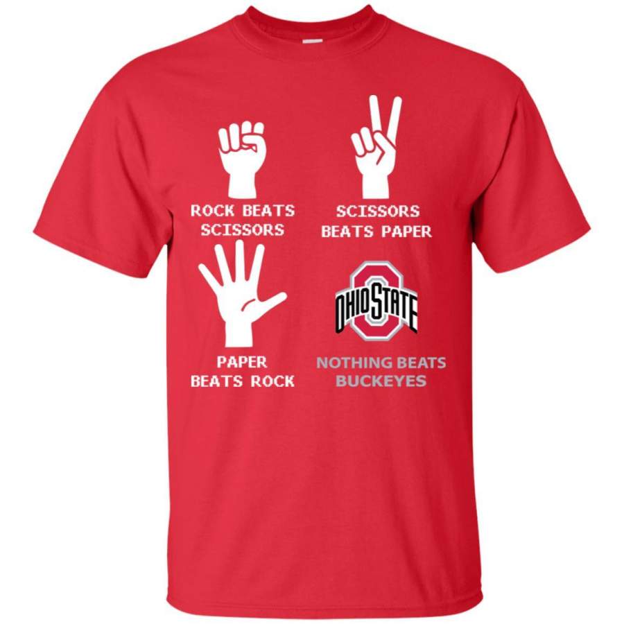 Nothing Beats Ohio State Buckeyes T Shirt