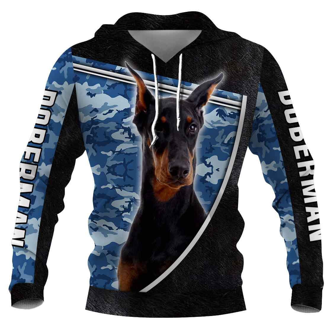 Doberman Camo 3D Full Printing