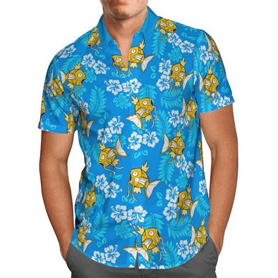 Magikarp Pokemon Summer Hawaii Graphic Hawaii Casual Shirt Ha45446