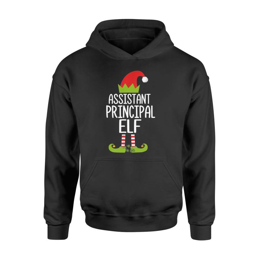 Assistant Principal Elf Shirt Christmas Family Costume Shirt – Standard Hoodie