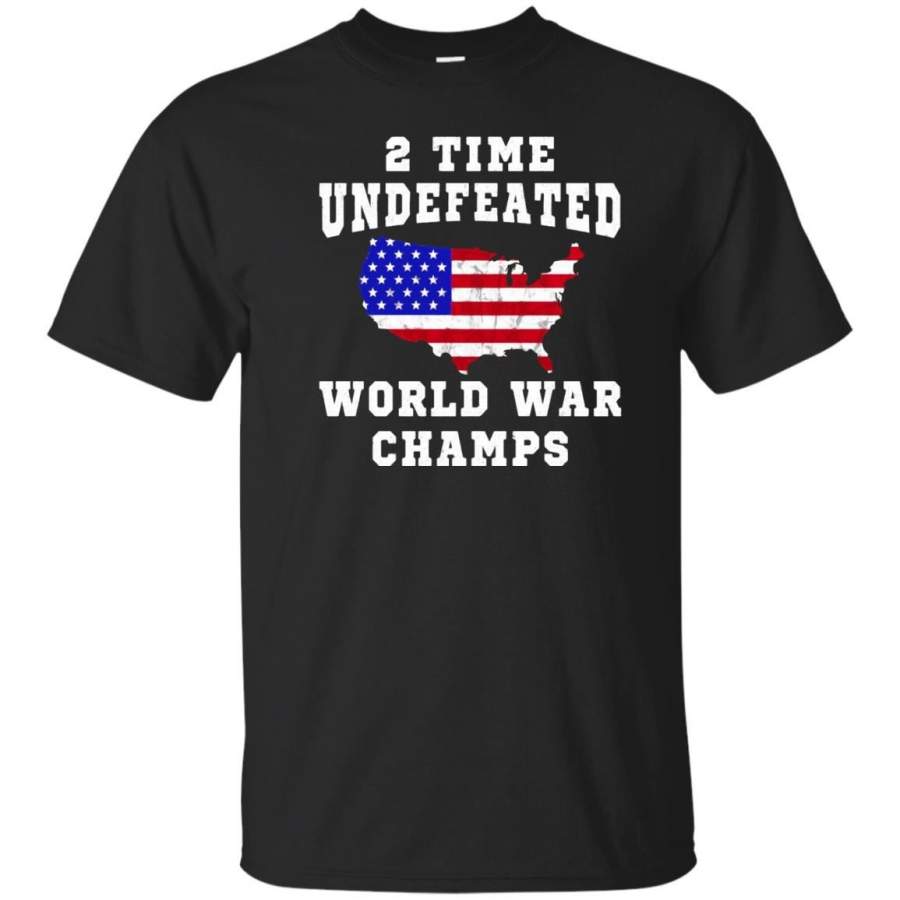 AGR WW1 WW2 Champions Shirt Funny 4th of July Clothing