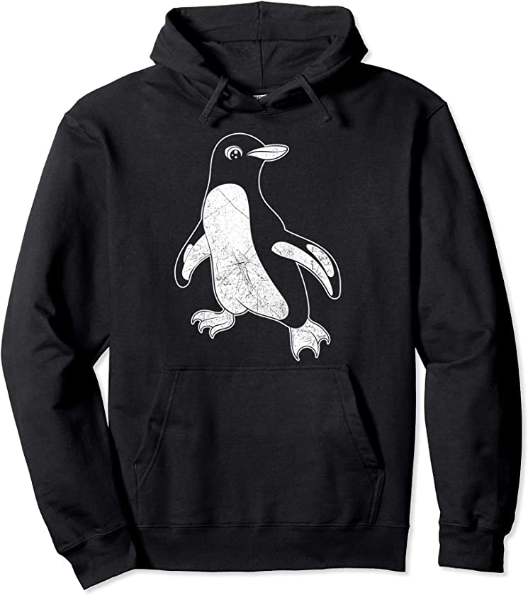 Cute Penguin Pullover Hoodie