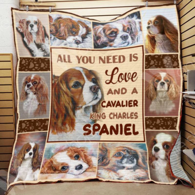 Cavalier King Charles Spaniel Dog Blanket DCB2101 71O43