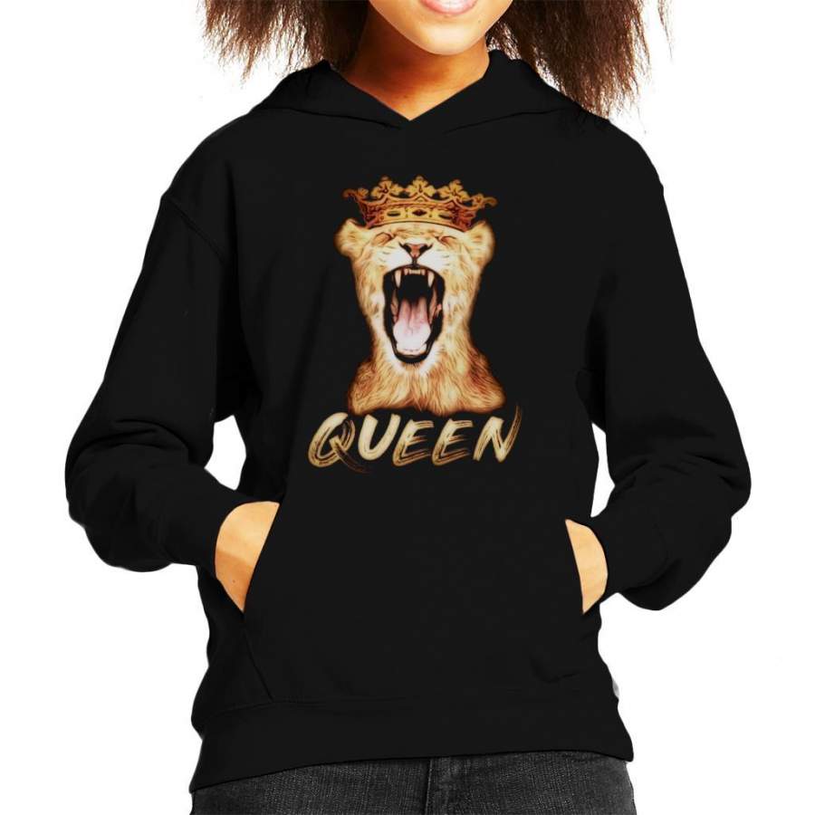 Tiger Queen Kid’s Hooded Sweatshirt