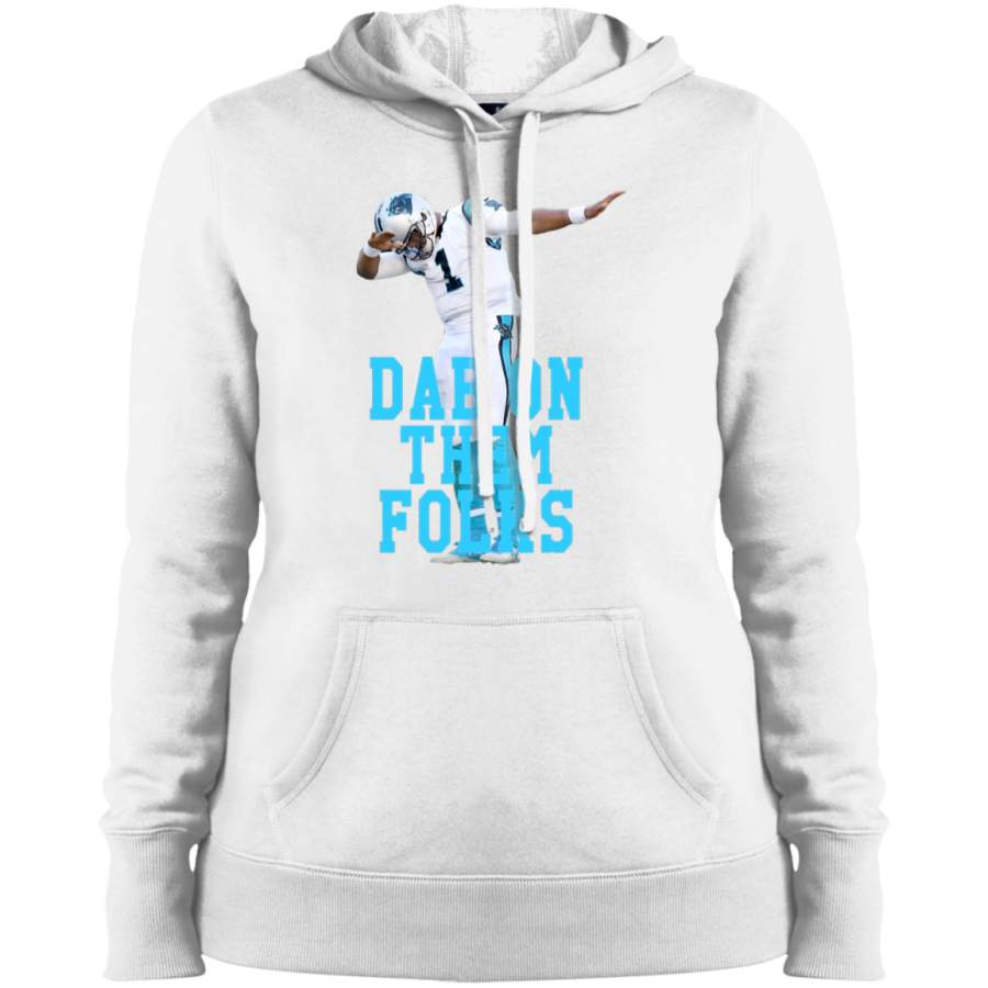 AGR Cam Newton – Dab On Them Folks Ladies’ Pullover Hooded Sweatshirt