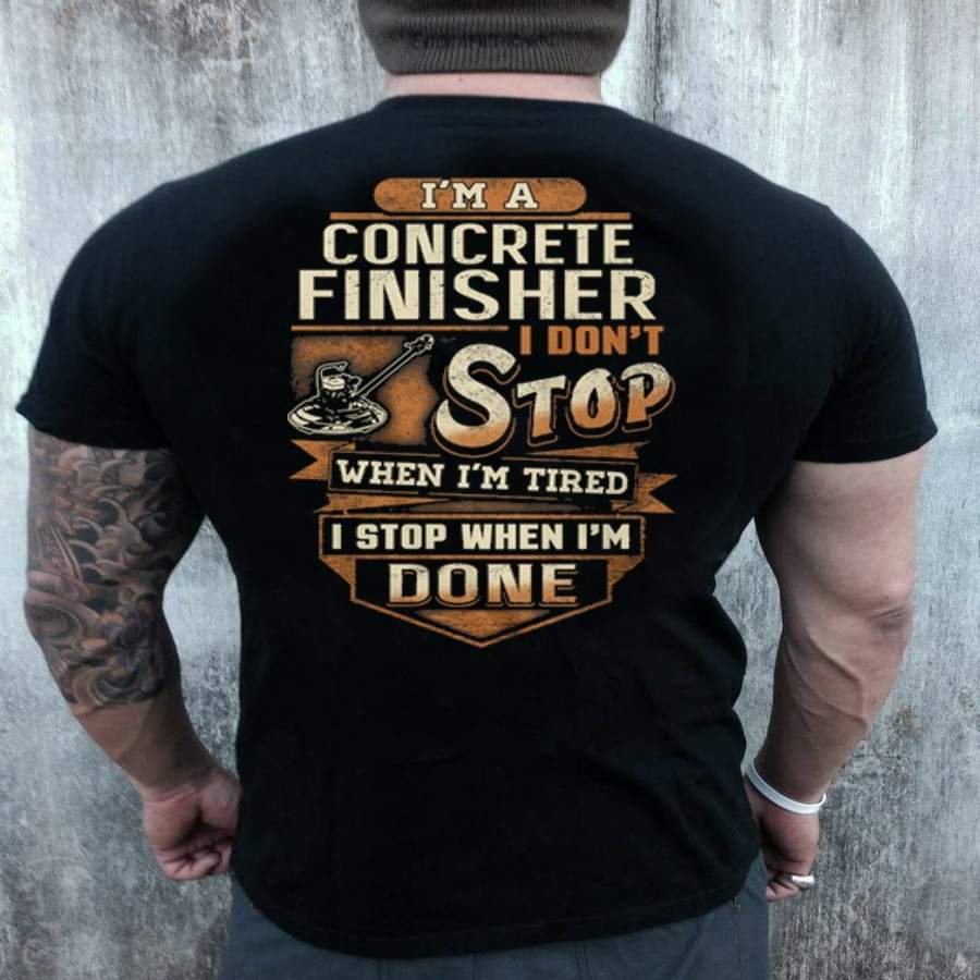 Cool Concrete Finisher T-Shirt