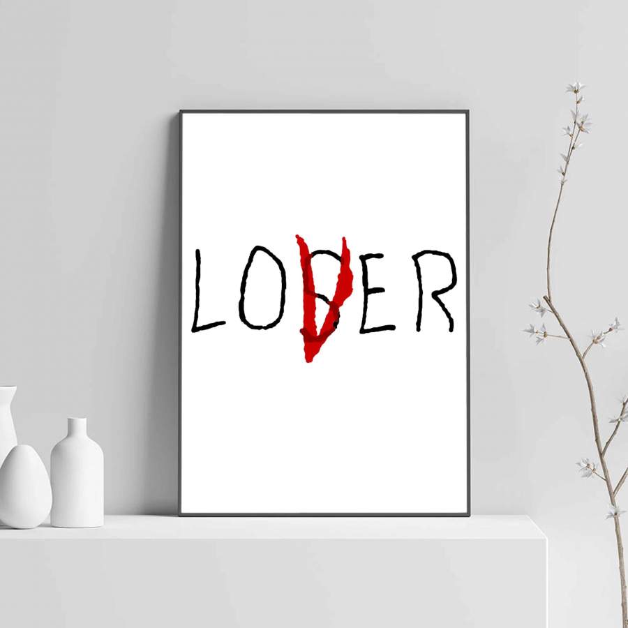 Loser Lover Poster Poster Art Design