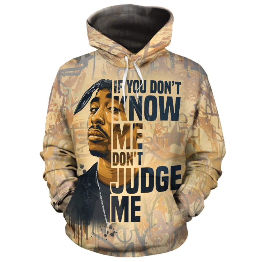 Tupac Shakur All-Over Hoodie