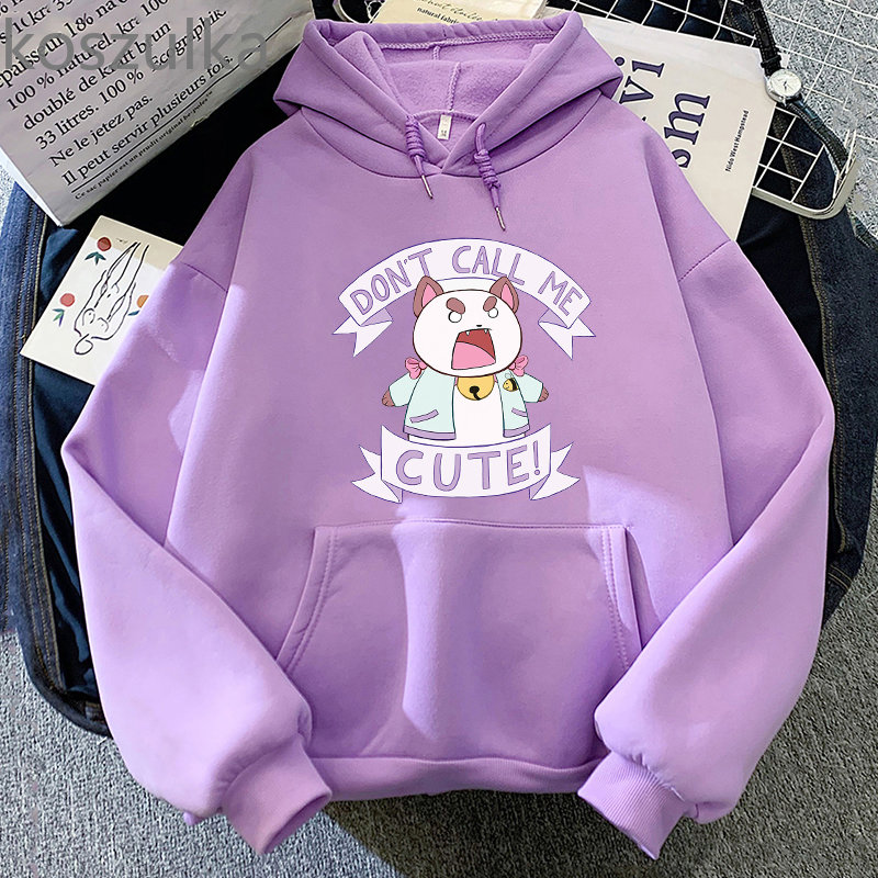 Bee And Puppycat Hoodie Long Sleeve Hoodies Sweatshirt Bee And Puppycat Cartoon Cute Cartoon Cat Girl y2k Autumn Winter Clothes alx