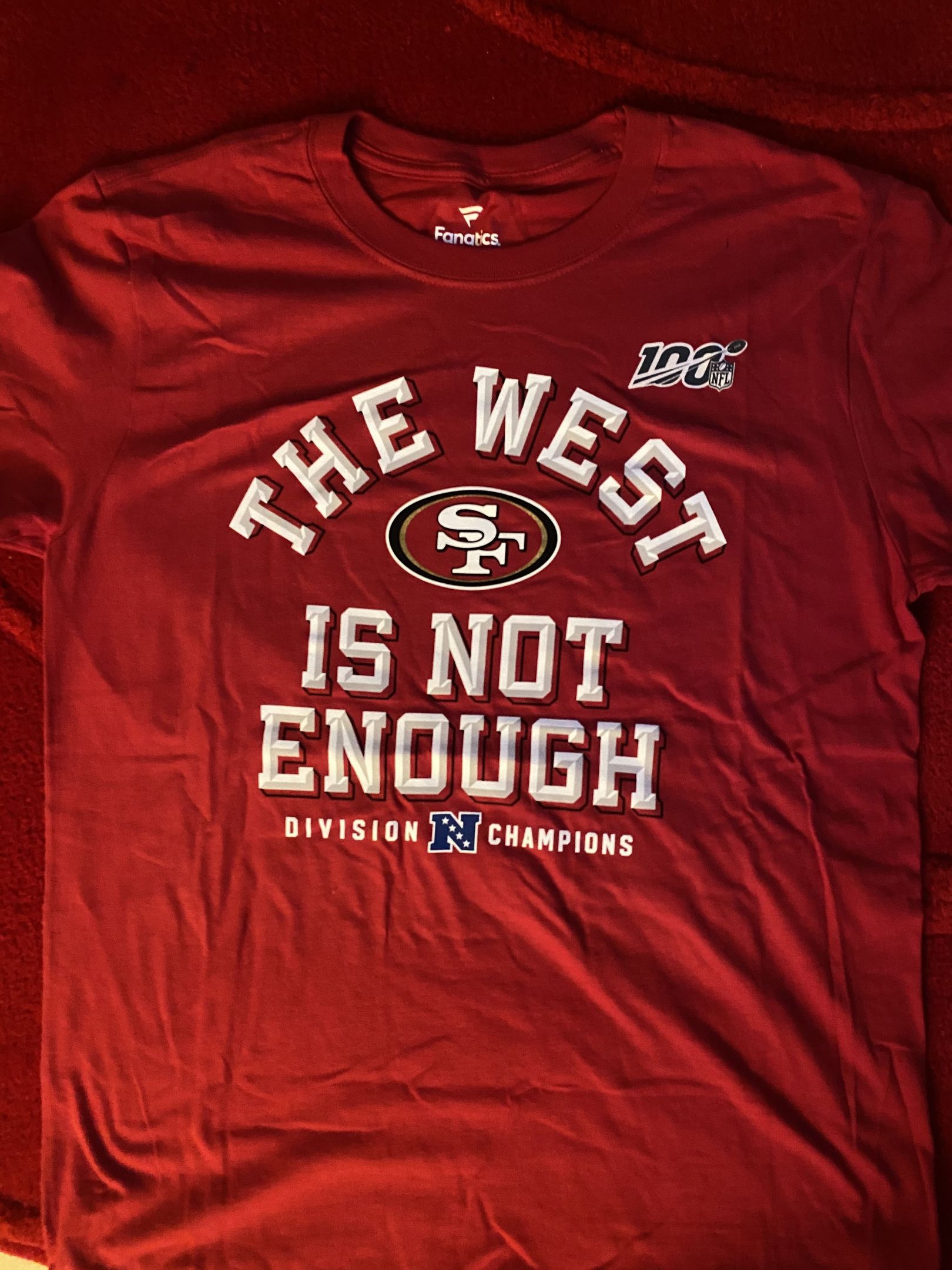 San Francisco Niner The West Is Not Enough Shirt