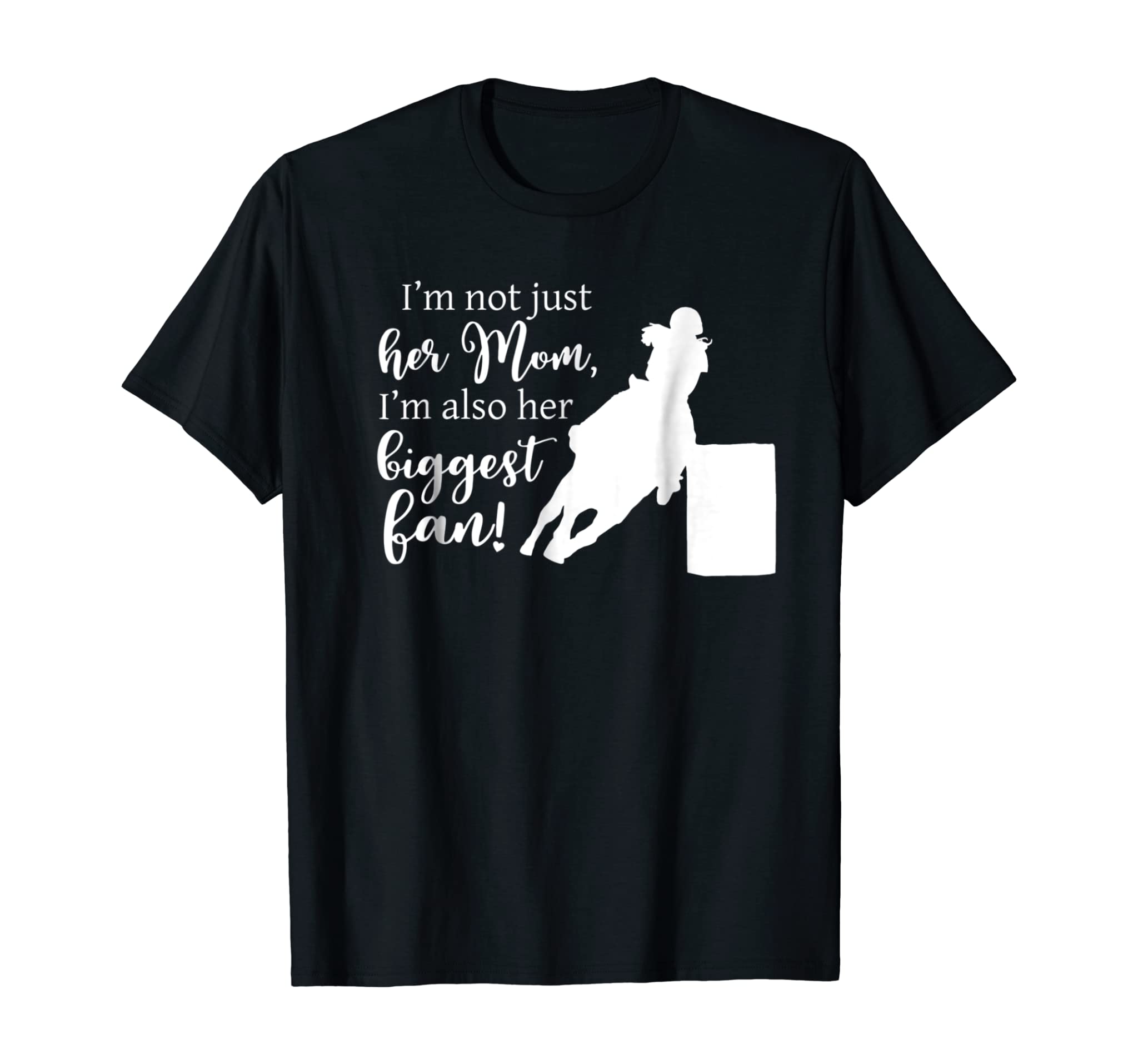 Barrel Racing Mom T Shirt Cowgirl Horse Riding Racer