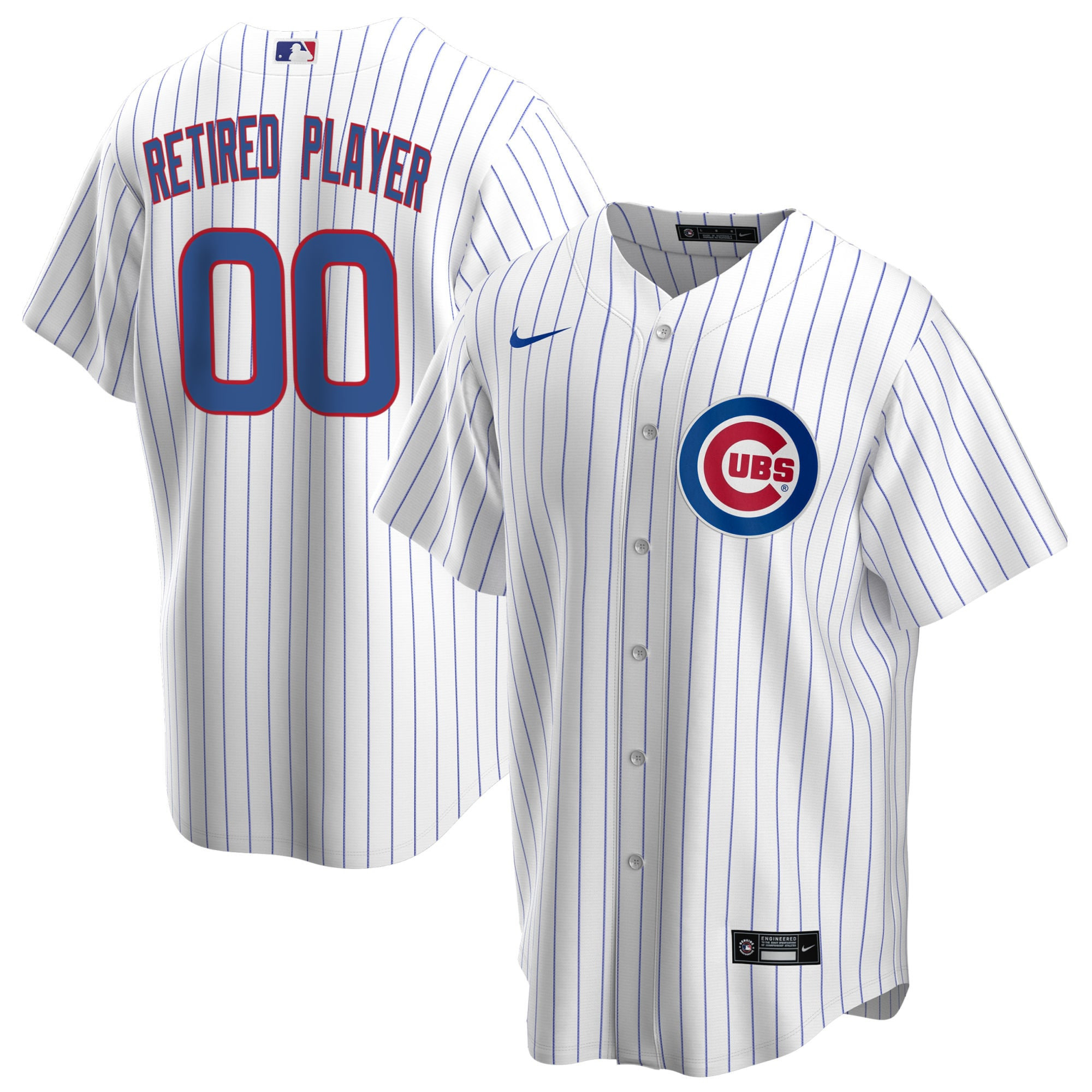 Chicago Cubs Home Pick-a-player Retired Roster Replica Jersey – White Custom Jerseys MLB