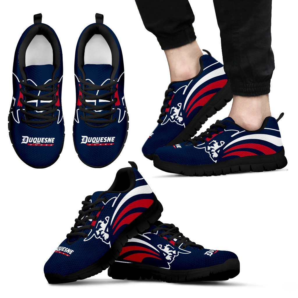 Duquesne Dukes Running Shoes Sneakers  Ladies Men Kids Gift