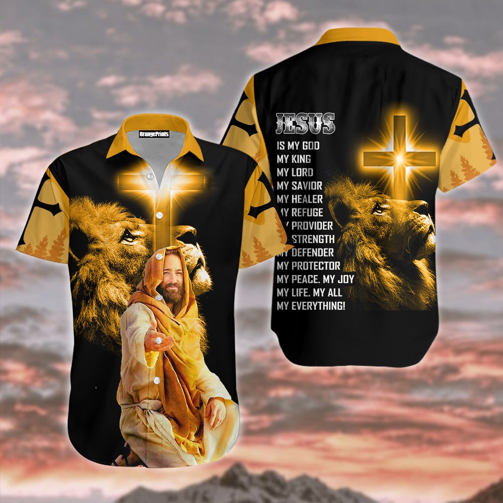 God Jesus Is My Everything Hawaii Shirt For Men Women Adult Ha108657