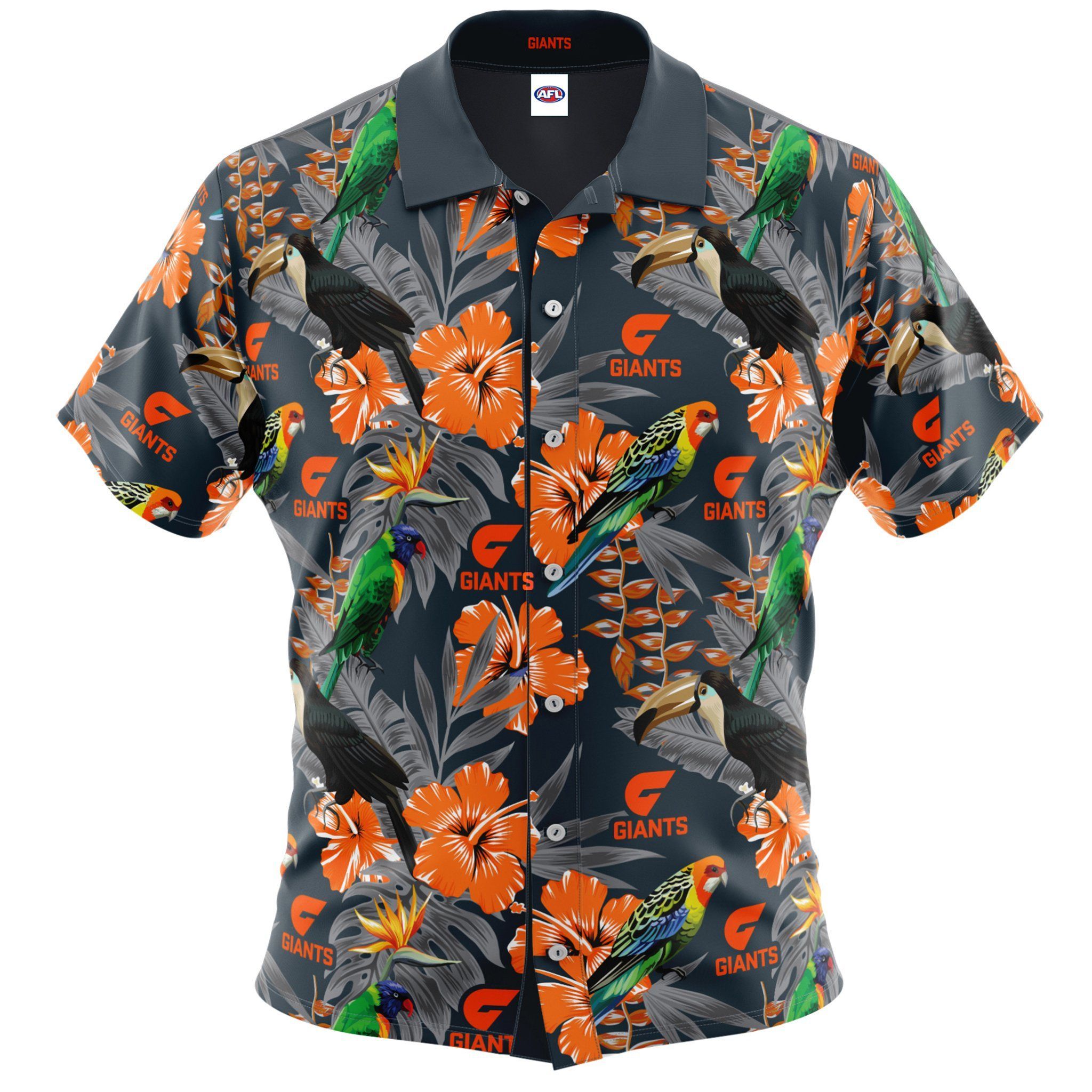 Afl Gws Giants Hawaiian Shirt