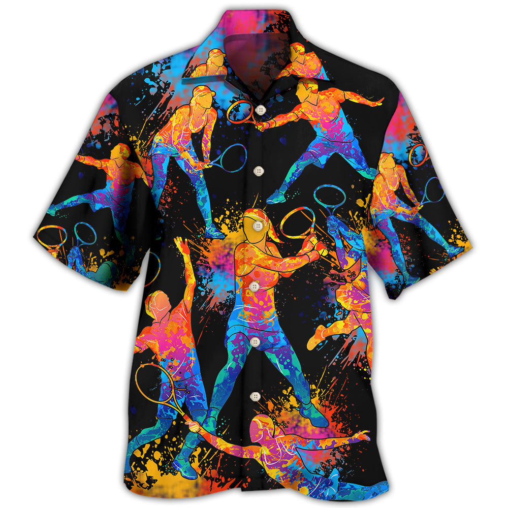 Racquetball Color Art Hawaii Shirt Ha109512