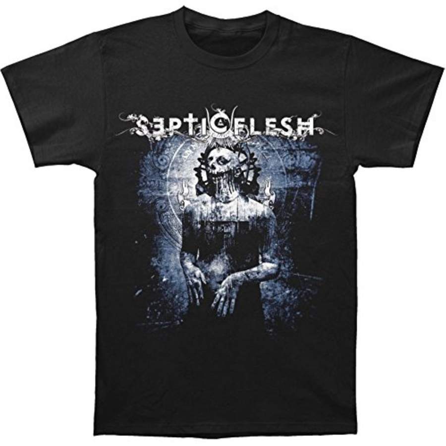Personalized Septic Flesh Mystic Places Of Dawn T-Shirt Men’S Punk T-Shirt