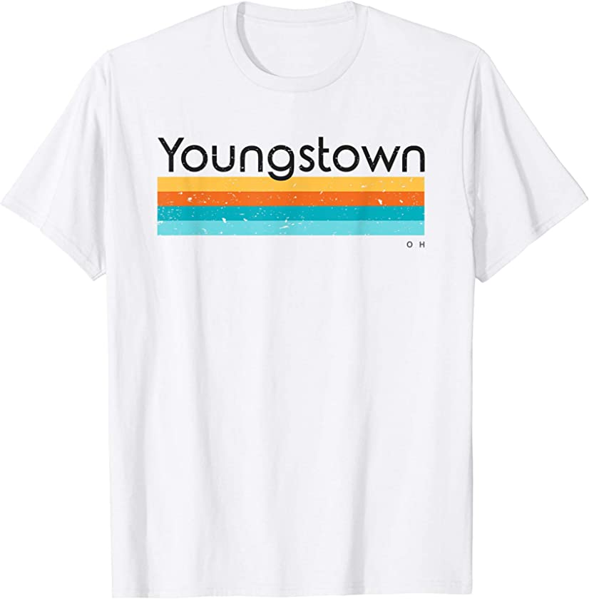 Vintage Youngstown OH Retro Design T-Shirt