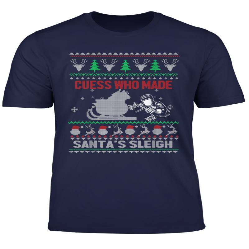 Ugly Christmas Welder Tee Funny Xmas Gift Welders T Shirt