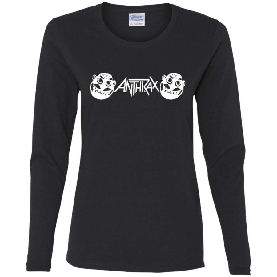 AGR Anthrax Ladies’ Cotton LS T-Shirt