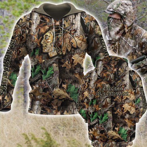 Chicago Blackhawks– TShirt, Hoodie, Sweatshirt… Realtree Camo Style