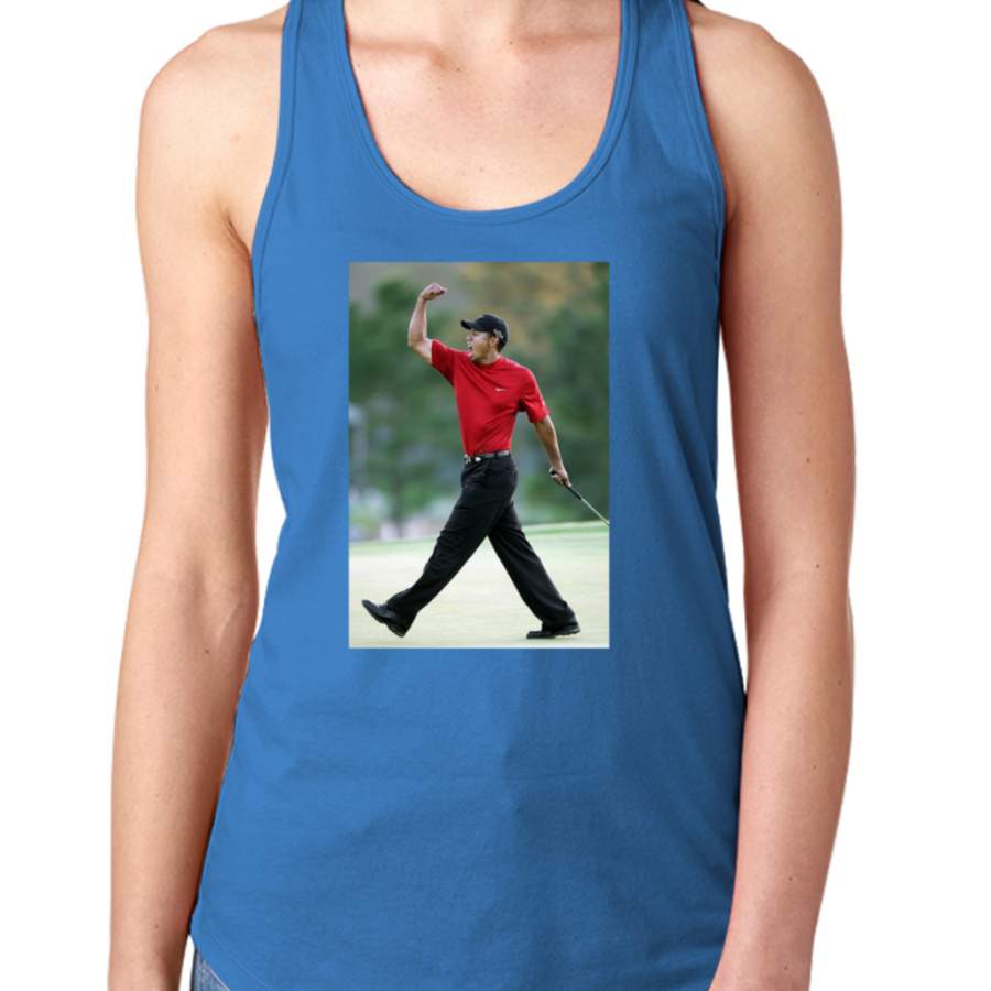 Tiger Woods Masters Golf Shirt Women’s Tank Tops