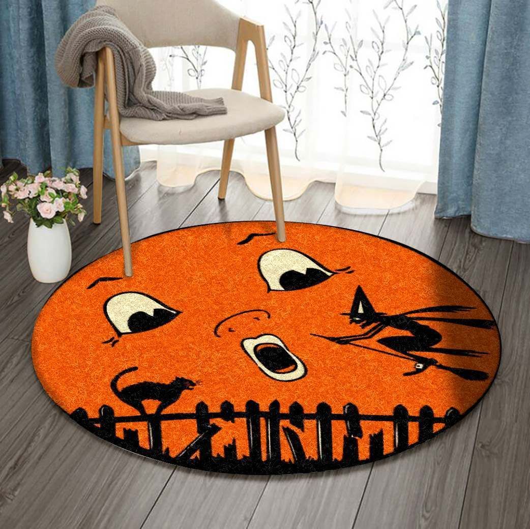 Halloween GE3495 Round Rug  CYSI2907